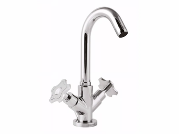 GIÒ CRYSTAL - GIÒ - F3657A/S - Countertop 1 hole washbasin tap with Swarovski® crystals by Rubinetteria Giulini - view 2